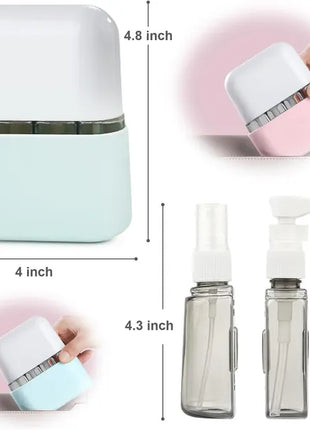 8 Pack TSA Approved Travel Bottle Set – Leakproof 50ml Travel Containers