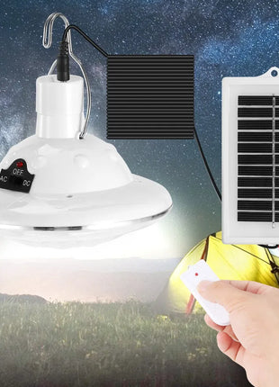Solar Camping LED Lantern – Portable Hanging Outdoor Emergency Light for Camping & Hiking