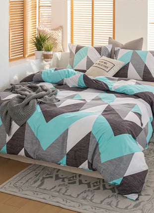 Likeshoppe 3 Piece Comforter Set with Pillowcases – Soft Lightweight Bedding Set for Bedroom, Dorm & Guest Room