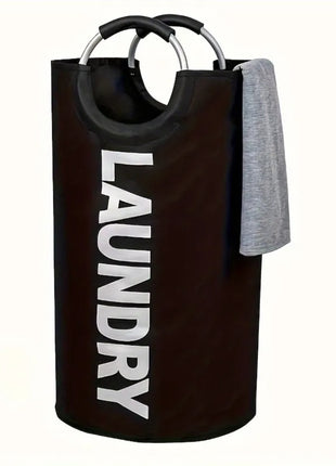 Waterproof Fabric Laundry Basket – Household Clothing & Storage Organizer