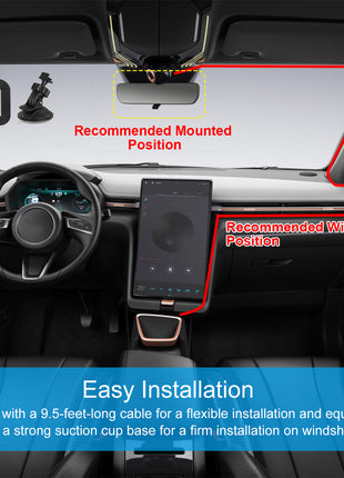 1080P Dash Cam Car DVR Camera – Wide Angle Night Vision Loop Recording Car Camcorder