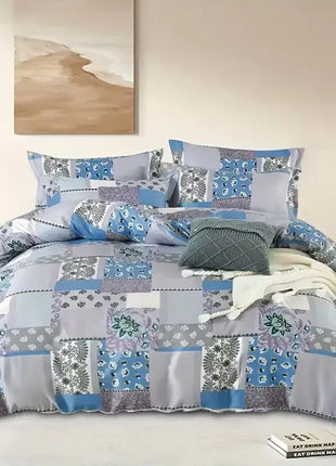 Likeshoppe 3 Piece Comforter Set with Pillowcases – Soft Lightweight Bedding Set for Bedroom, Dorm & Guest Room