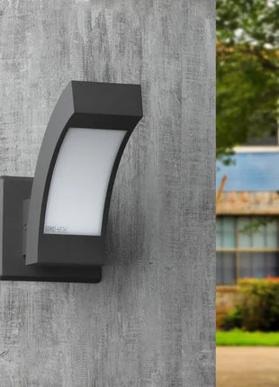 Likeshoppe Modern LED Outdoor Wall Sconce – Waterproof Aluminum Patio & Porch Light for Exterior Lighting