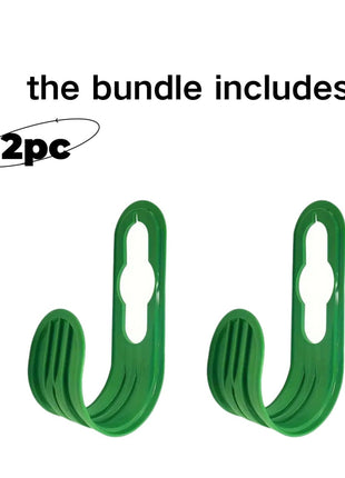 2PCS Garden Hose Hanger – Wall Mounted Hose Holder for Outdoor Storage