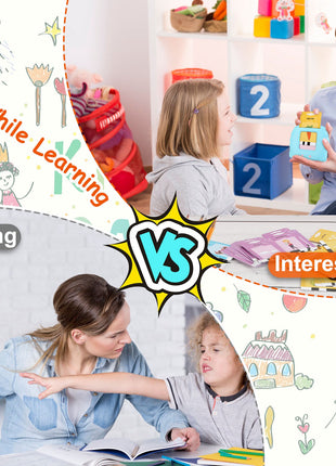 224 Words Talking Flash Cards for Kids – Interactive Audio Learning Cards for Toddlers Ages 1–5