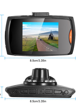 1080P Dash Cam Car DVR Camera – Wide Angle Night Vision Loop Recording Car Camcorder