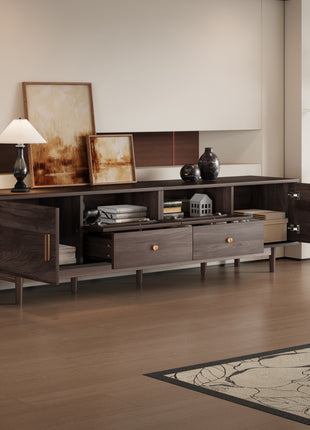 76 Inch TV Stand with Storage – Modern Entertainment Center for TVs Up to 85"