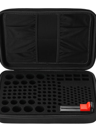 Battery Organizer Storage Box with BT-168 Tester – 167 Battery Capacity Case for AA AAA C D 9V & Button Batteries