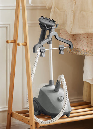 1500W Standing Garment Steamer with 1.7L Tank – 55 Min Continuous Steam