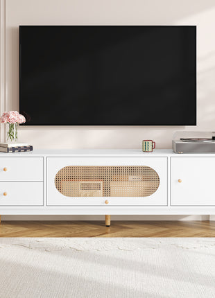 70 Inch TV Stand with Drawers – Modern Entertainment Center for TVs Up to 80"