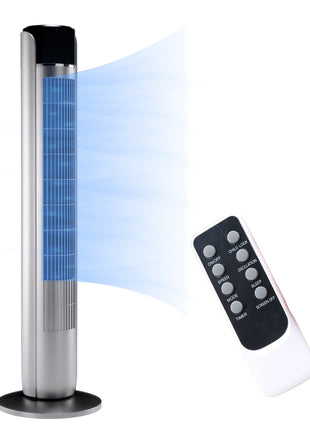35" Oscillating Tower Fan with Remote – Quiet Cooling Fan