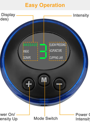 EMS Foot Massage Pad – Electric Foot Stimulator with 6 Modes & Adjustable Intensity Rechargeable