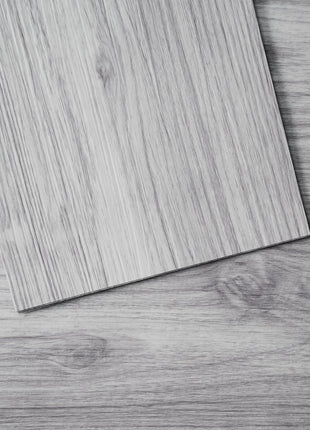 Peel and Stick Wood Grain Floor Tiles – Waterproof Self Adhesive Vinyl Flooring for DIY Home Renovation