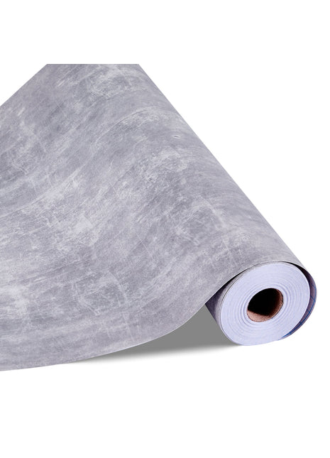 Dark Gray Industrial Peel & Stick Wallpaper – Waterproof Self-Adhesive Vinyl Contact Paper (15.7" × 590.5")