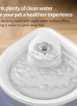 2.5L USB Pet Water Fountain – Automatic Cat & Dog Water Dispenser with Filter