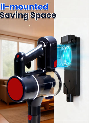 Cordless Vacuum Cleaner – Lightweight Rechargeable Stick Vacuum with LED Light