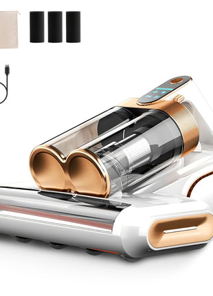 Mattress Vacuum Cleaner 16KPa with UVC Light & Ultrasonic Cleaning for Bed Sofa Pillows