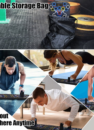 Multifunctional Push Up Board Home Gym Set | Full Body Strength Training Equipment | Likeshoppe