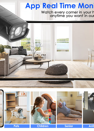 Wireless Backup Camera Rechargeable – Reverse Hitch Camera with Night Vision & App Control