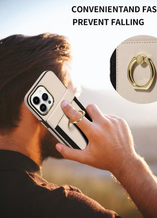 iPhone 15 Pro Max Ring Grip Case – Shockproof TPU Camera Ring Phone Cover