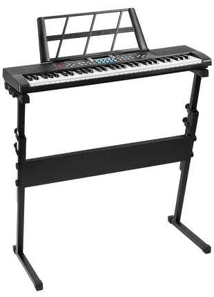 61-Key Kids Digital Piano Keyboard with Stand & Microphone – Beginner Music Learning Keyboard