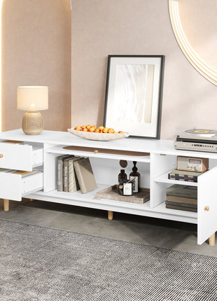 70 Inch TV Stand with Drawers – Modern Entertainment Center for TVs Up to 80"