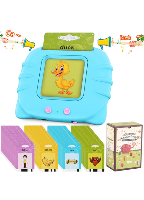 224 Words Talking Flash Cards for Kids – Interactive Audio Learning Cards for Toddlers Ages 1–5