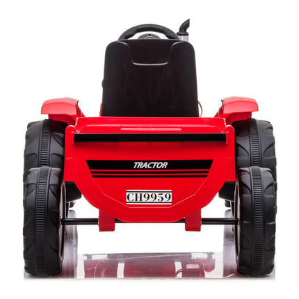 BH18-Toy Tractor with Trailer,3-Gear-Shift Ground Loader Ride On with LED Lights - Likeshoppe 