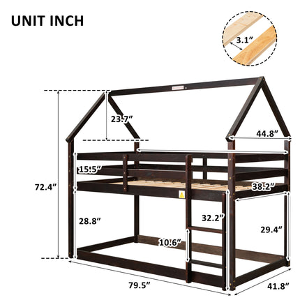 AS31- Twin Treehouse Loft Bed - Likeshoppe 