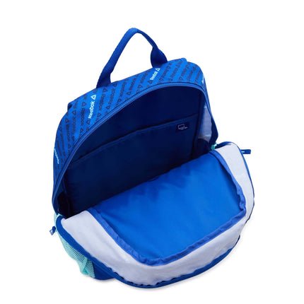 BZ4- Reebok Childrens Arden Unisex Laptop Backpack, 2-Piece Lunch Set, Surf Blue - Likeshoppe 