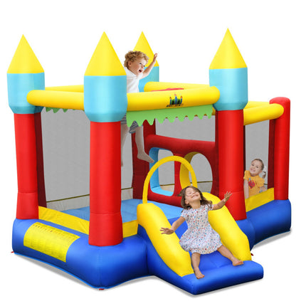 BC5-Inflatable Bounce Slide Jumping Castle Without Blower - Likeshoppe 