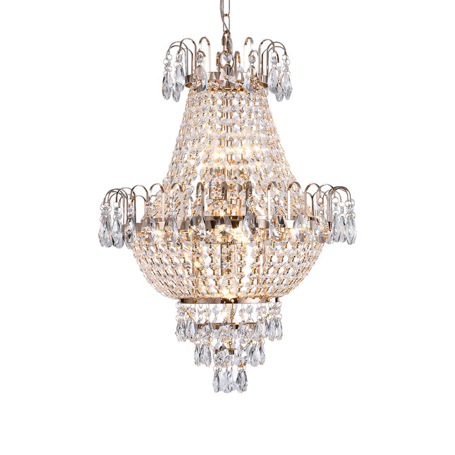 BX3- Gold Crystal Chandeliers,Large Contemporary Luxury Ceiling Lighting for Living Room Dining Room Bedroom Hallway - Likeshoppe 