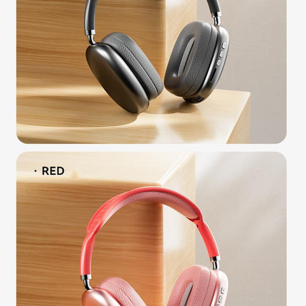 CD3- New  P9 Pro  Max Wireless Bluetooth Headphones HiFi Stereo Noise Cancelling Waterproof Mic Pods Over Ear Sports - Likeshoppe 