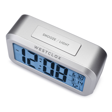 CH27- Westclox Digital Alarm Clock with Automatic Backlight – Model# 70045A - Likeshoppe 