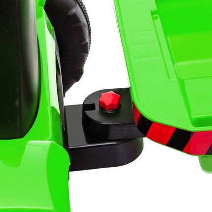 BH19- Toy Tractor with Trailer,3-Gear-Shift Ground Loader Ride On with LED Lights - Likeshoppe 