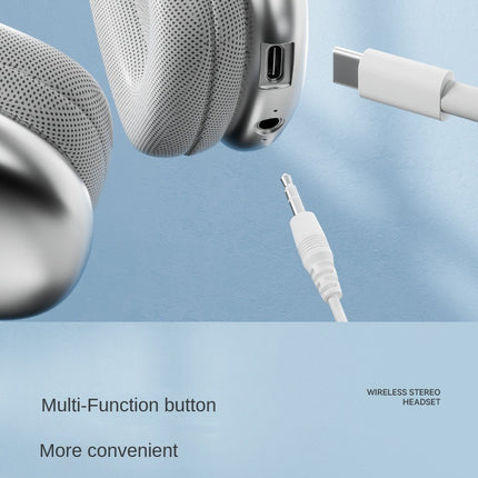 CD3- New  P9 Pro  Max Wireless Bluetooth Headphones HiFi Stereo Noise Cancelling Waterproof Mic Pods Over Ear Sports - Likeshoppe 