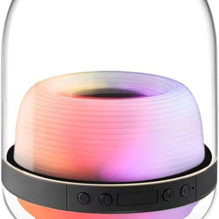 CC1- Colorful Bluetooth Speaker Desk Lamp, Full Screen Wireless Functionality, Home Subwoofer, Dimmable Bedside Lighting Accessory - Likeshoppe 