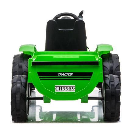 BH19- Toy Tractor with Trailer,3-Gear-Shift Ground Loader Ride On with LED Lights - Likeshoppe 