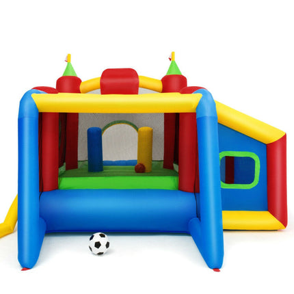 BC17- Inflatable Bounce House Kids Slide Jumping Castle without Blower - Likeshoppe 