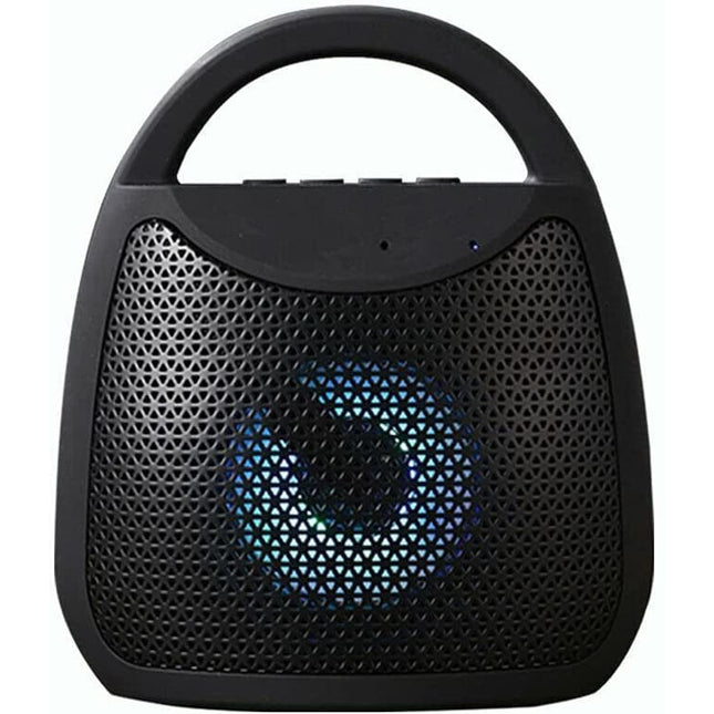CC24- 4" Portable Bluetooth Speaker Outdoor Wireless Mini 40W with Loud Stereo and Booming Bass, USB, FM, 10H Playtime, LED Party Lights, Water Resistant 5 Core - BLUETOOTH 13B - Likeshoppe 