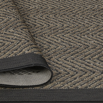AS2- Textured Chevron Indoor/Outdoor Rug - Likeshoppe 