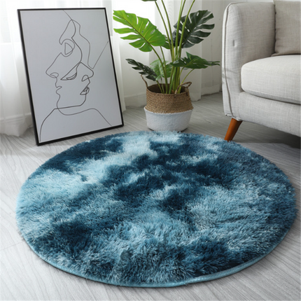 AR4- 1pc, Non-Slip Plush Round Area Rug for Living Room and Kitchen - Soft and Durable Indoor Floor Mat for Home and Room Decor - 23.62 x 23.62 - Likeshoppe 