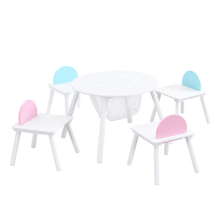 BM1- Children's panel table with 4 chairs - Likeshoppe 