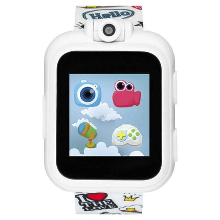 CB14- iTech Junior Graffiti Print Kids Smart Watch ITE13672W06A-WPT - Likeshoppe 