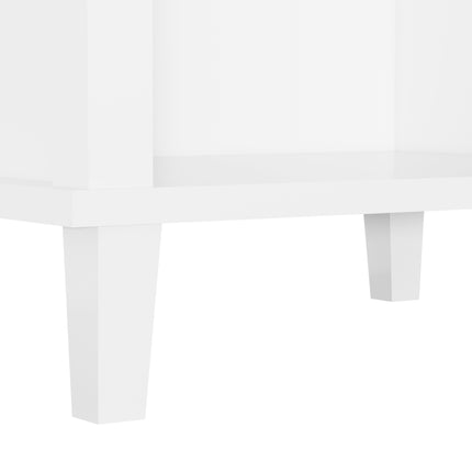 AW7- Wooden Nightstand with One Drawer One Shelf for Kids, Adults, Pink - Likeshoppe 