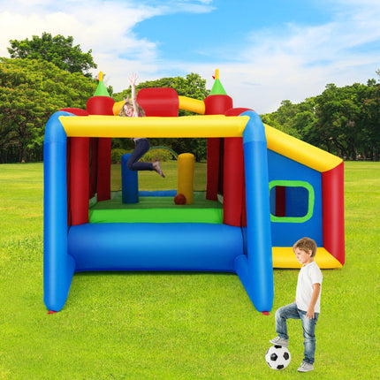 BC17- Inflatable Bounce House Kids Slide Jumping Castle without Blower - Likeshoppe 