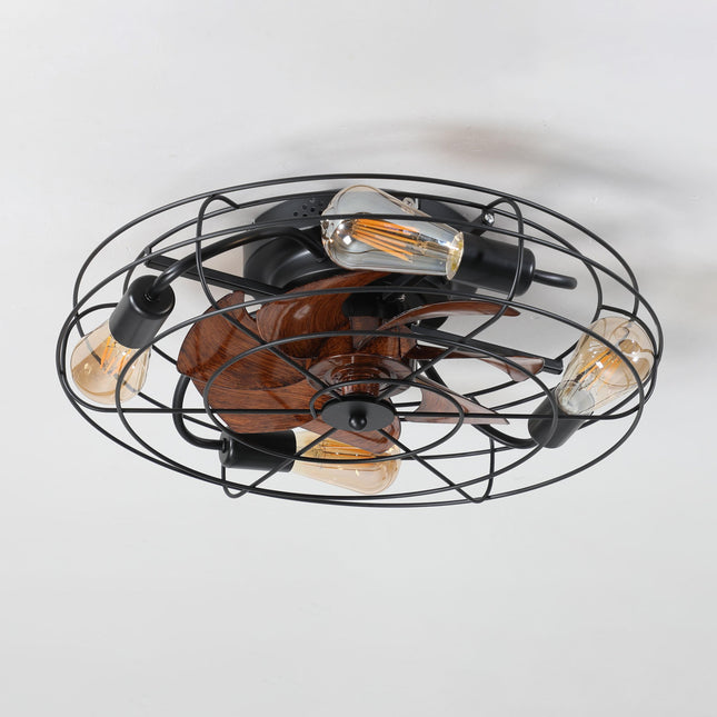 BU16- Ceiling Fan with Lights Dimmable LED - Likeshoppe 