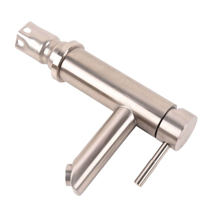 BW3- Kitchen Faucet for Sinks with Pull Down Sprayer Stainless Steel Kitchen Faucets, Modern Pull Out High Arc Single Lever Kitchen Sink Faucet Single Handle Faucet Without Deck Plate - Likeshoppe 
