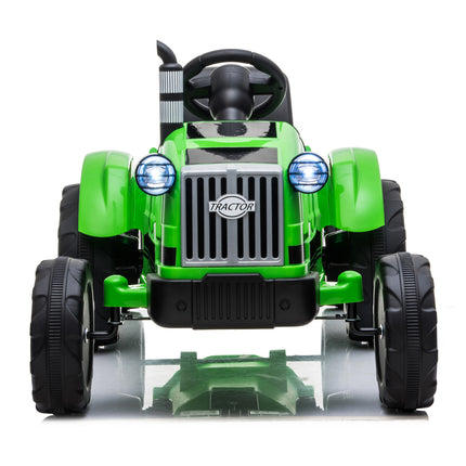 BH19- Toy Tractor with Trailer,3-Gear-Shift Ground Loader Ride On with LED Lights - Likeshoppe 