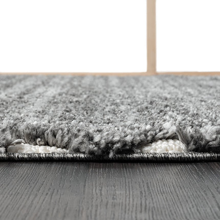 AQ9- Talas Trellis Area Rug in Grey and Cream - Likeshoppe 